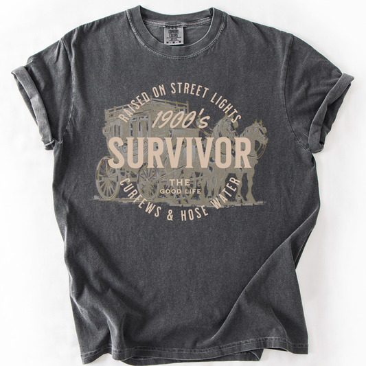 1900s Survivor, Funny, Gen X, Comfort Colors T-Shirt