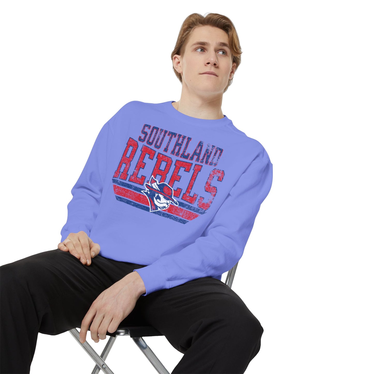Southland Rebels Vintage Sweatshirt — Retro Distressed Crewneck