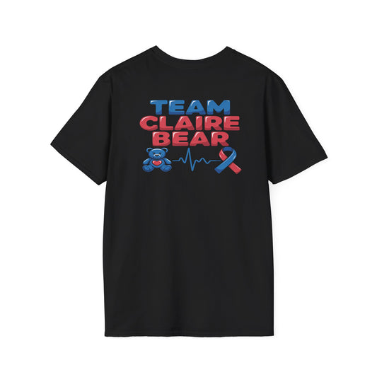 Proud Supporter of a Warrior - Team Claire Bear Unisex Shirt