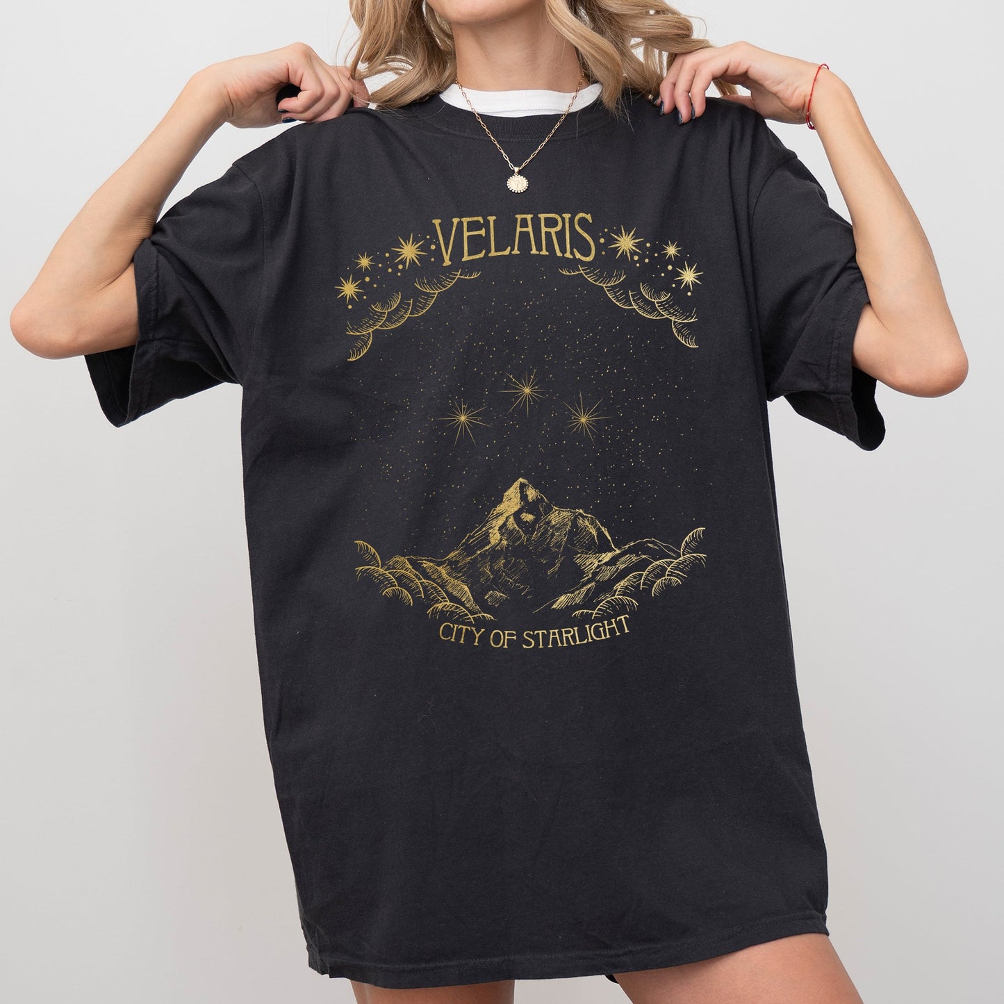ACOTAR Velaris, City of Starlight, A Court of Thorns and Roses Vintage Comfort Colors Tshirt