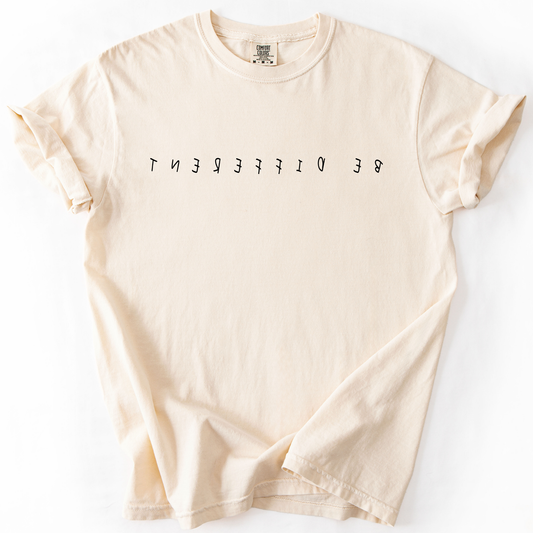 Be Different, Sassy, Sarcastic, Minimalist, Funny, Comfort Colors T-Shirt