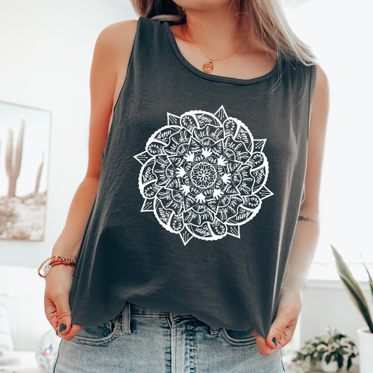 Cuss Word Mandela, Sassy, Sarcastic, Minimalist, Funny Comfort Colors Tank Top