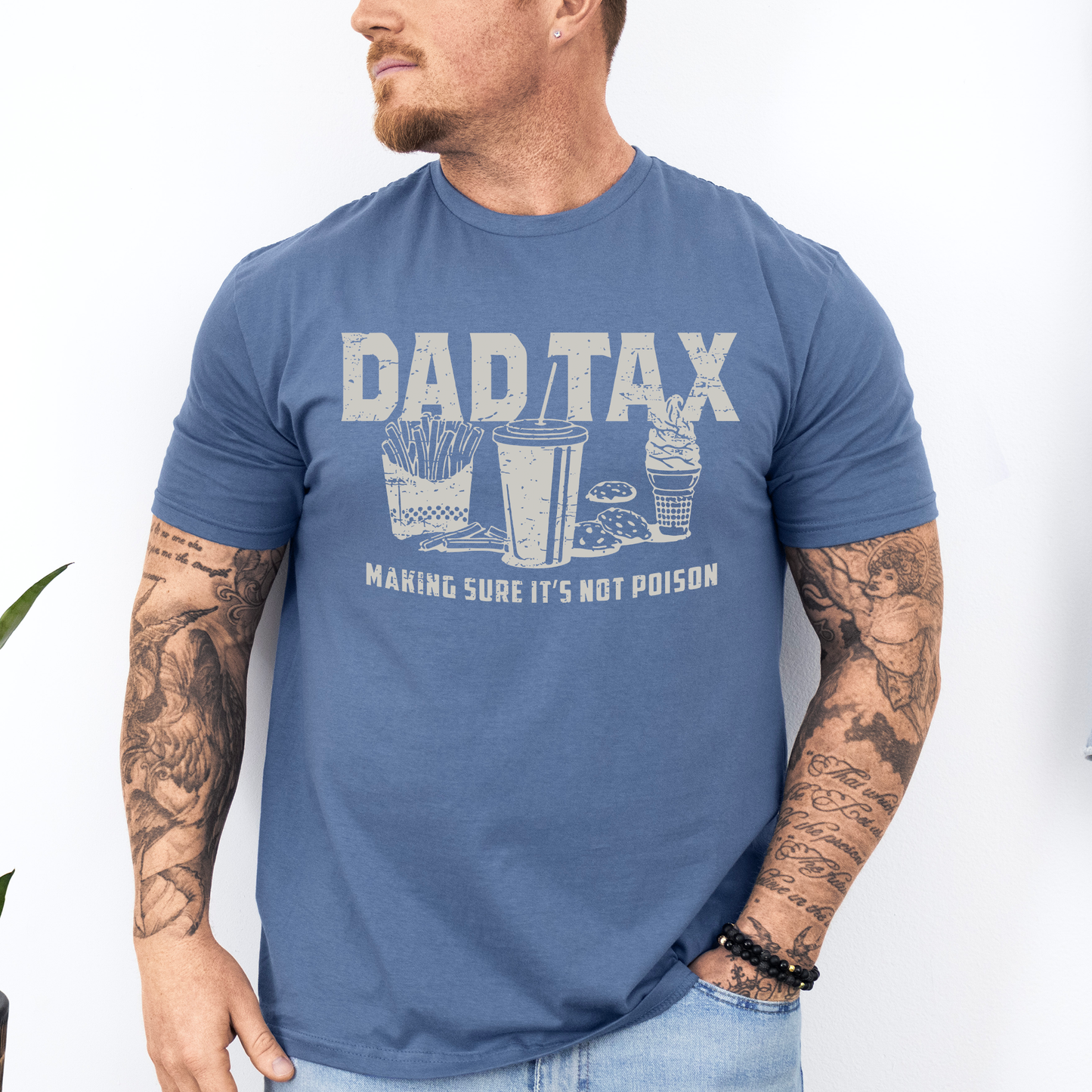 Dad Tax, Funny, Father's Day, Husband, Guy Gift, Soft Style T-Shirt