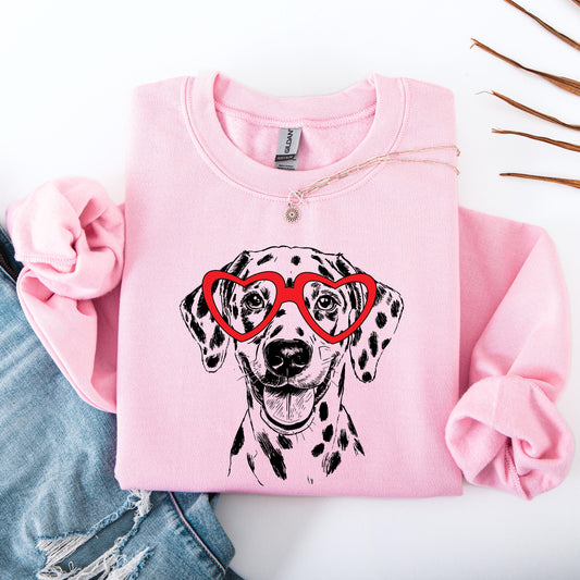 Dalmatian , Dog Lover Apparel, Pet, Dog Breed, Cute Sweatshirt