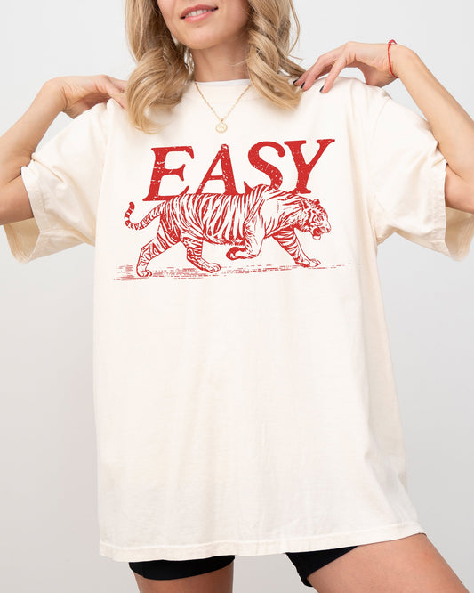 Easy Tiger, Festival, Summer, Vintage, Retro Shirt Comfort Colors T-Shirt