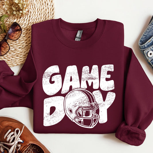 Game Day, Football, Sports, Big Game, Touchdown, Tailgate Party Sweatshirt