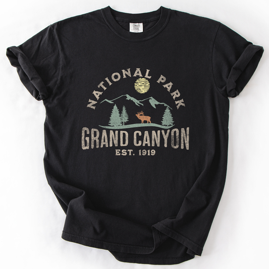 Grand Canyon National Park, Nature, Outdoors, Camping, Hiking, Comfort Colors T-Shirt