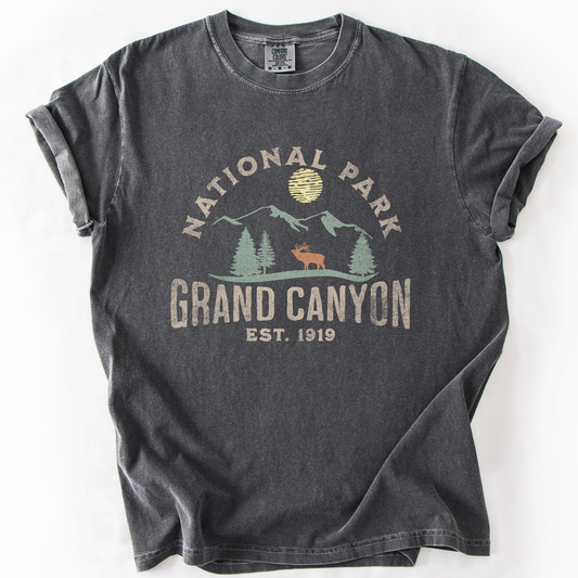 Grand Canyon National Park, Nature, Outdoors, Camping, Hiking, Comfort Colors T-Shirt