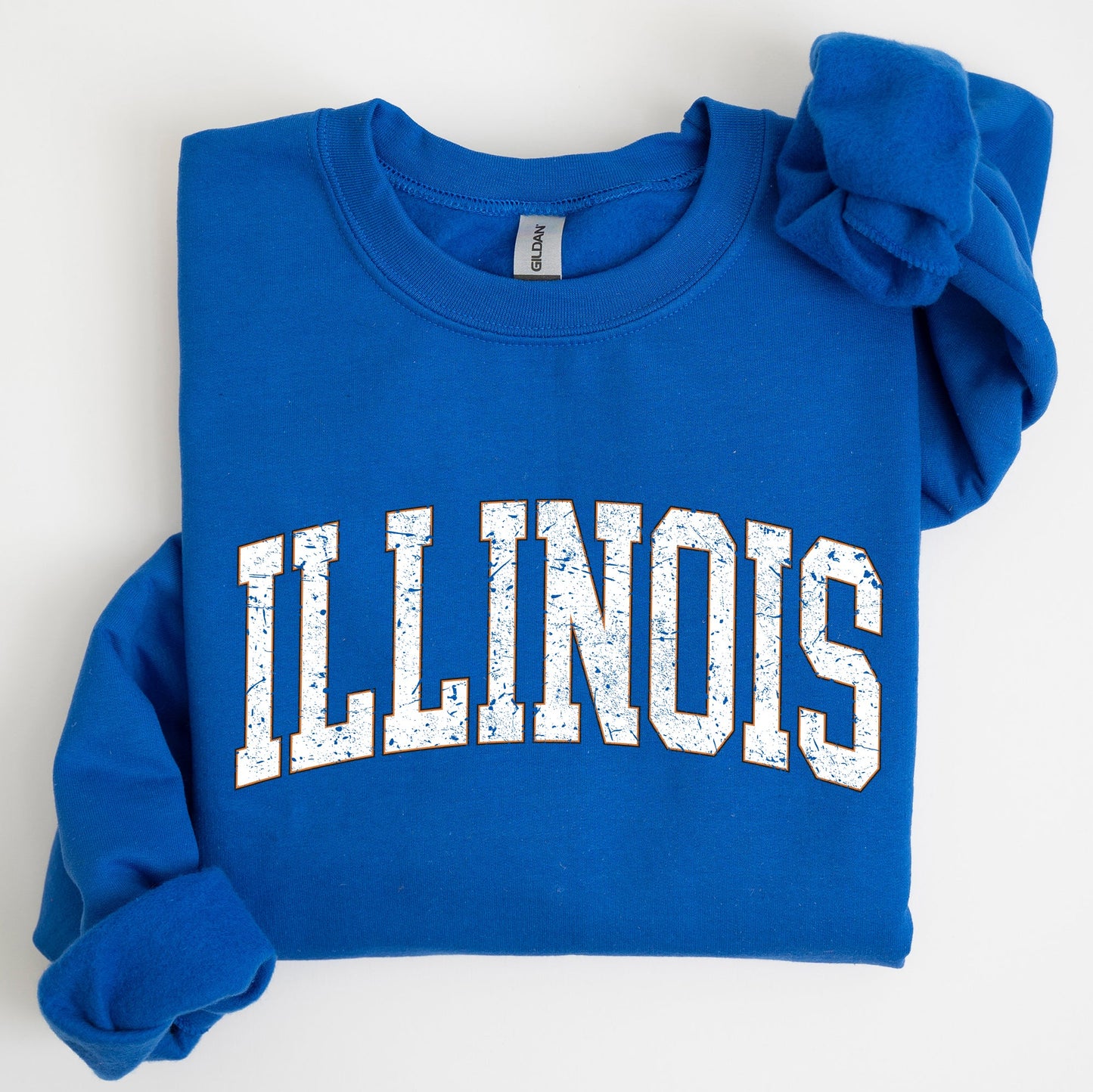 Illinois, Football, Sports, Game Day, Big Game, Touchdown, Tailgate Party, University, College, State Sweatshirt