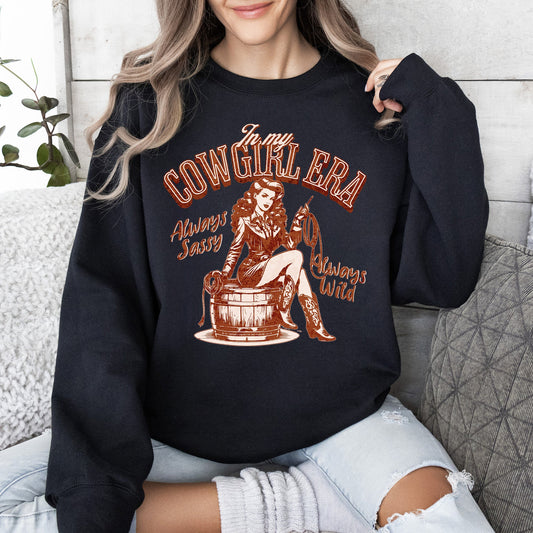 In My Cowgirl Era, Sassy, Western, Country Sweatshirt