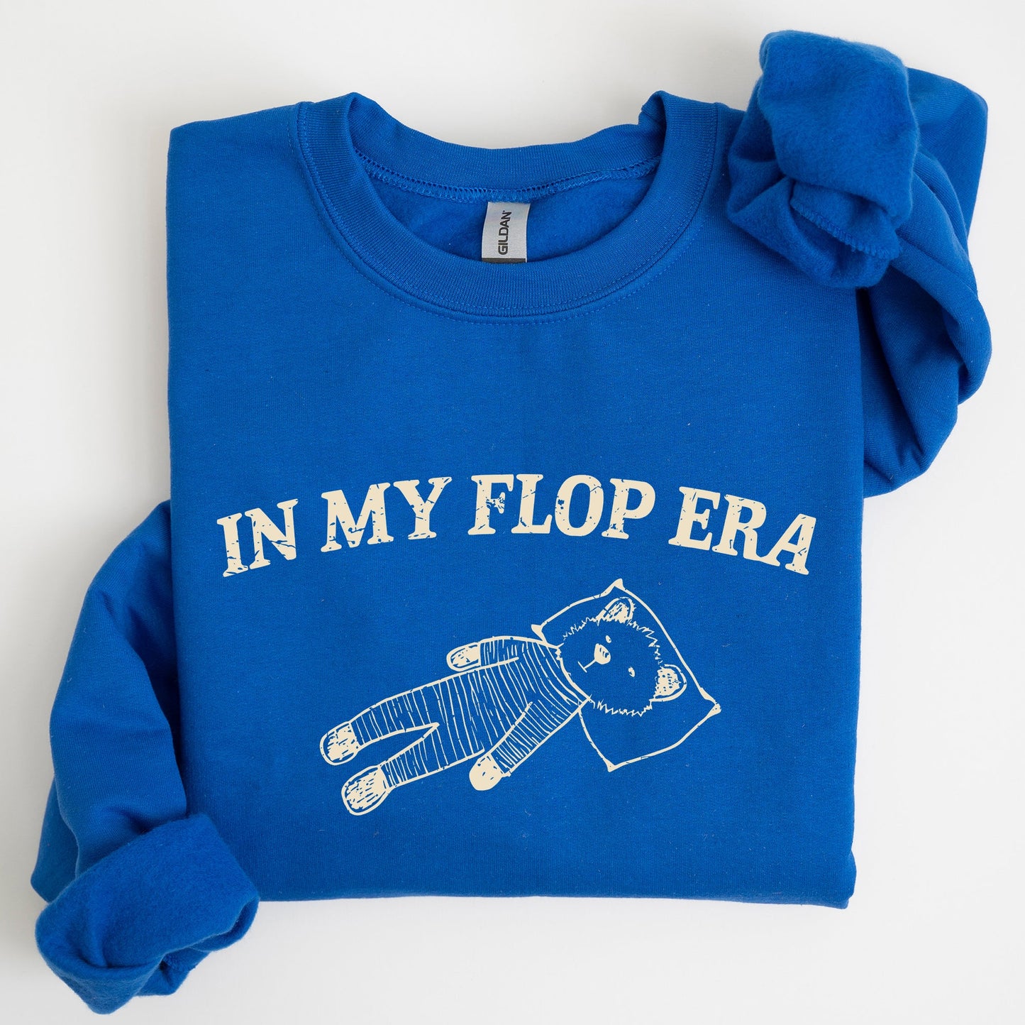 In My Flop Era, Bear, Meme, Aesthetic, Funny Sweatshirt