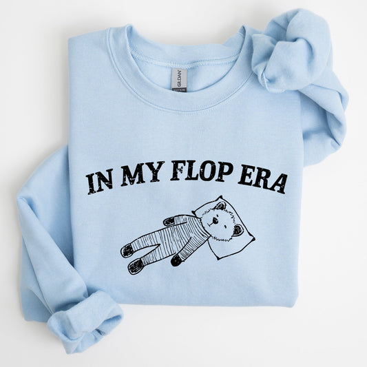 In My Flop Era, Bear, Meme, Aesthetic, Funny Sweatshirt