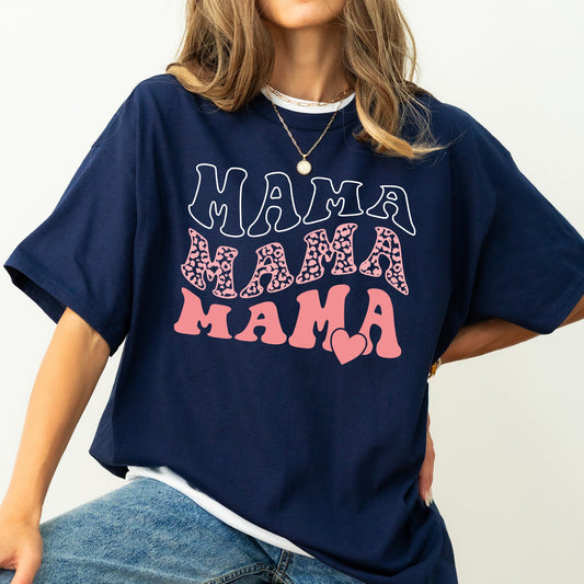 Retro Mama, Vintage Comfort Colors Tshirt