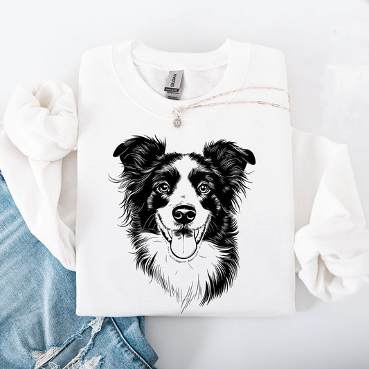 Border Collie, Pet, Dog Breed Sweatshirt