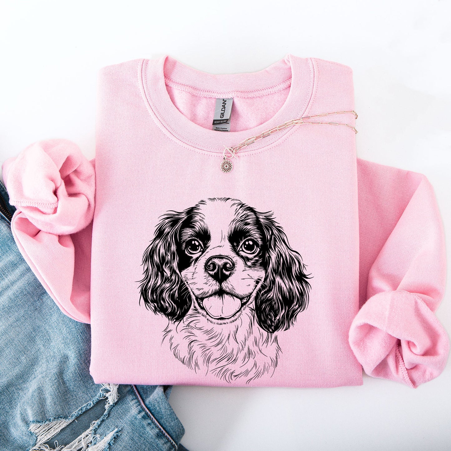 Cavalier King Charles, Pet, Dog Breed Sweatshirt