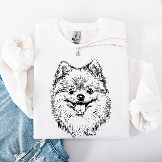Pomeranian, Pet, Dog Breed Sweatshirt