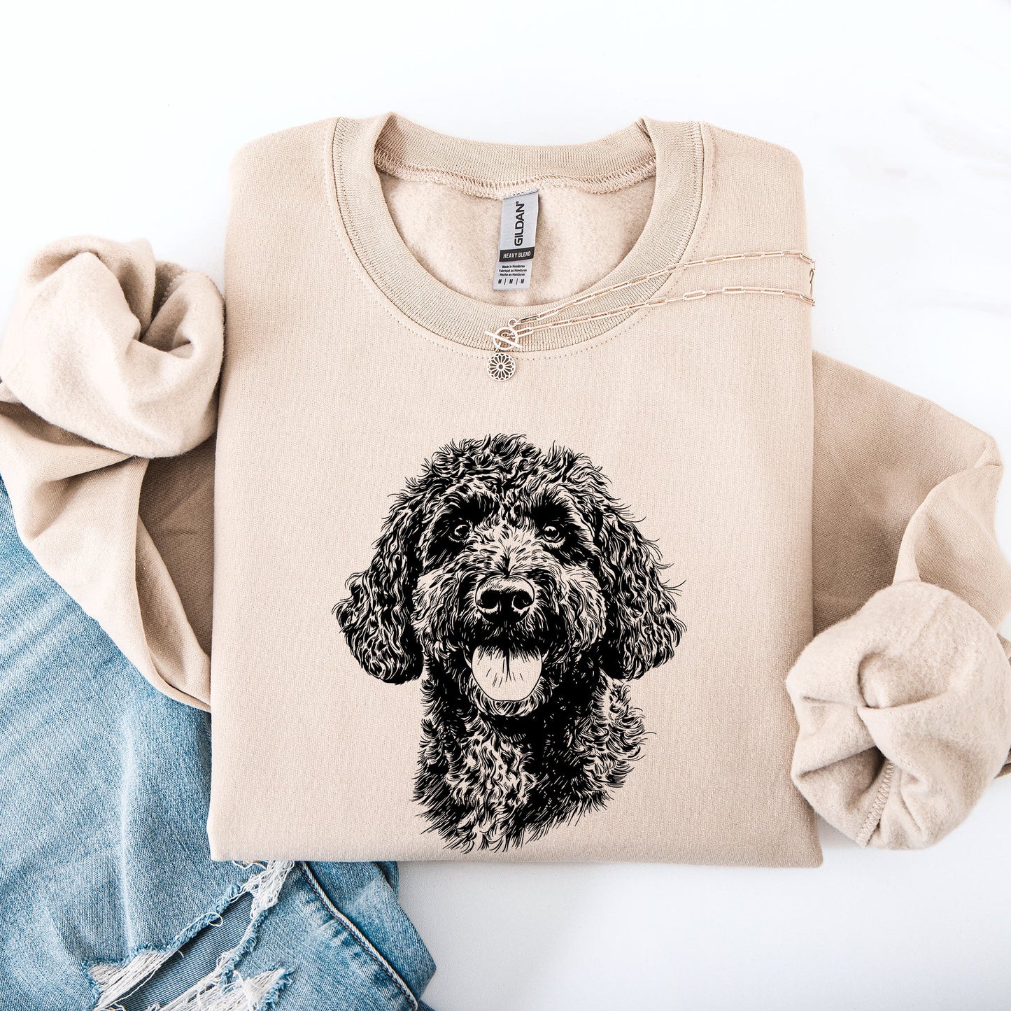 Portuguese Water Dog, Pet, Dog Breed Sweatshirt