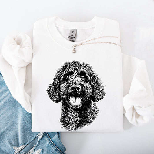 Portuguese Water Dog, Pet, Dog Breed Sweatshirt