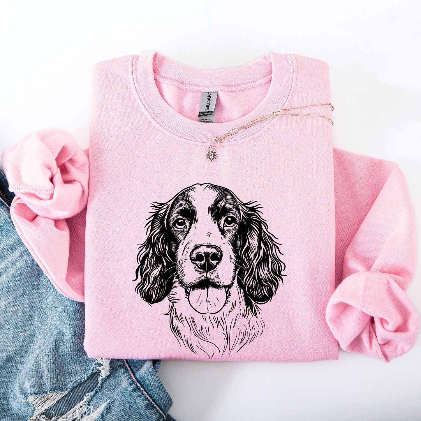 Springer Spaniel, Pet, Dog Breed Sweatshirt