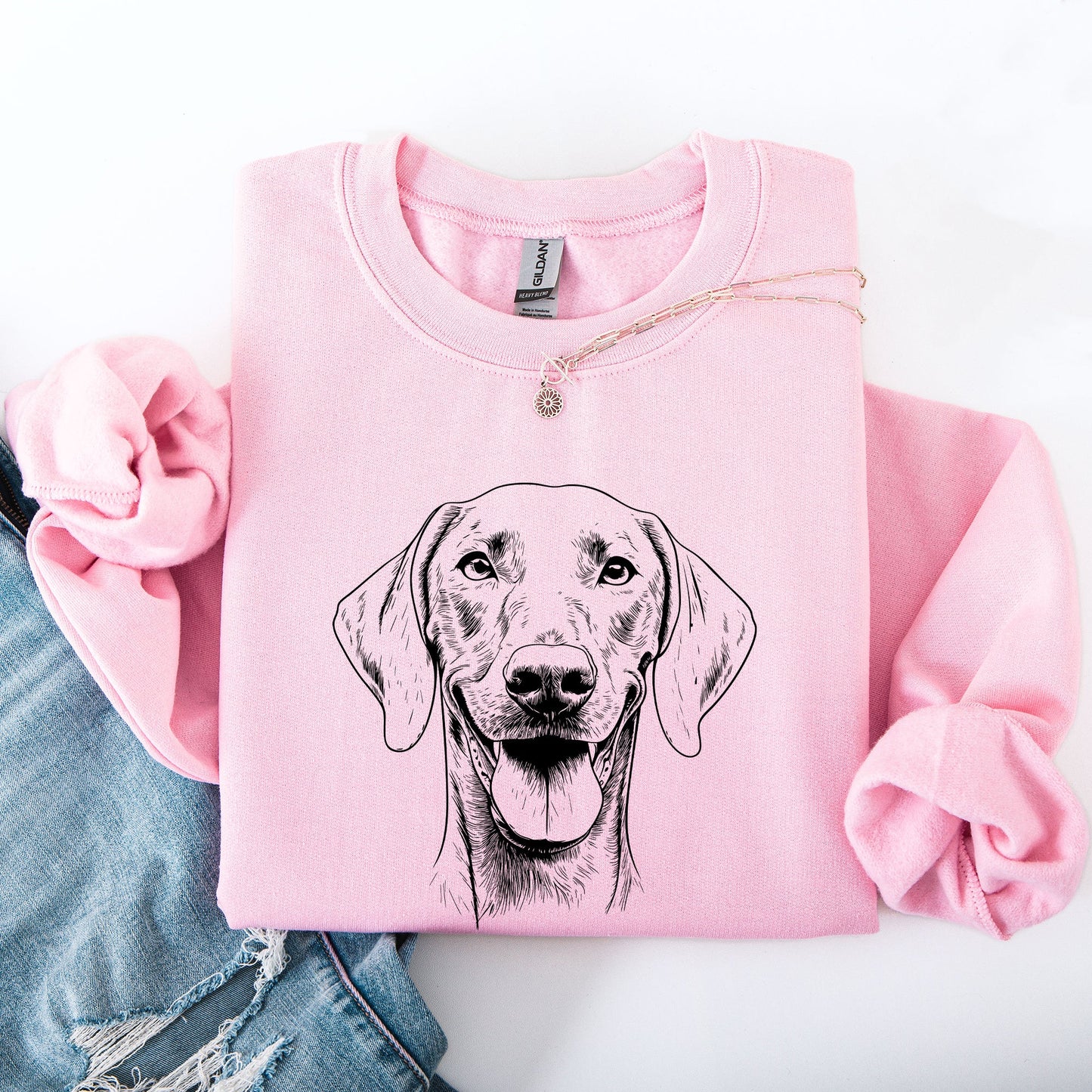 Weimaraner, Pet, Dog Breed Sweatshirt