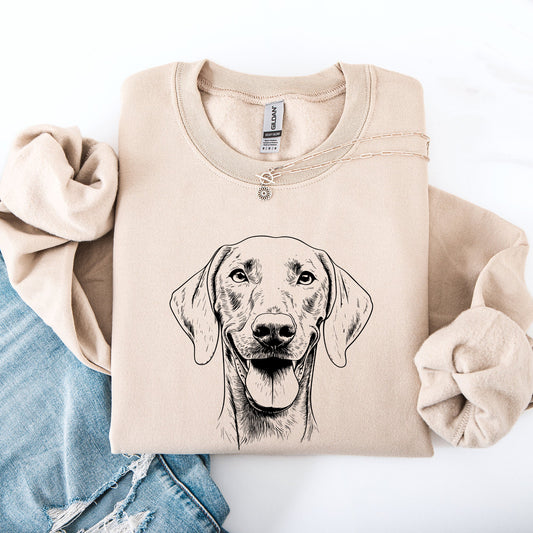Weimaraner, Pet, Dog Breed Sweatshirt