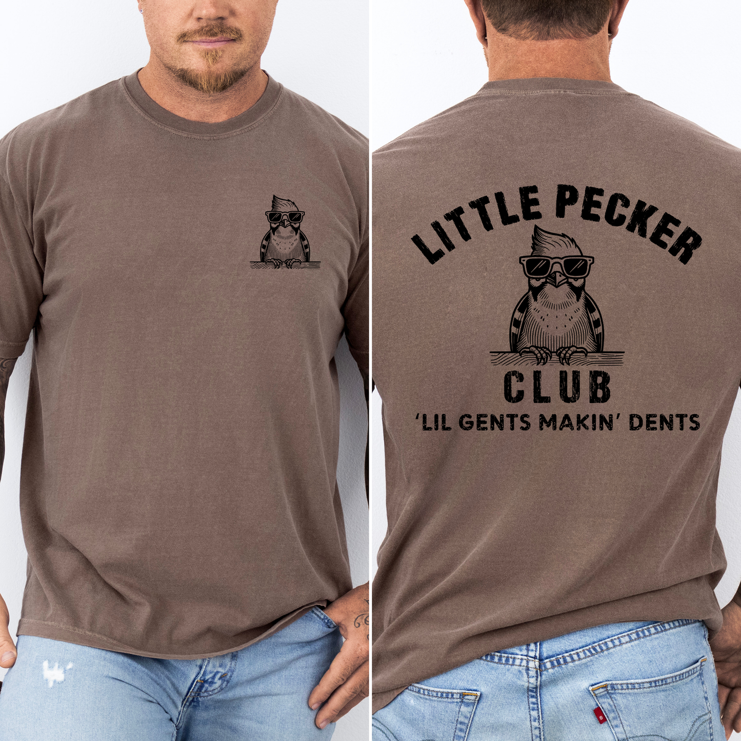 Little Pecker Club, Funny, Dad, Father's Day, Husband, Guy Gift, Comfort Colors T-Shirt
