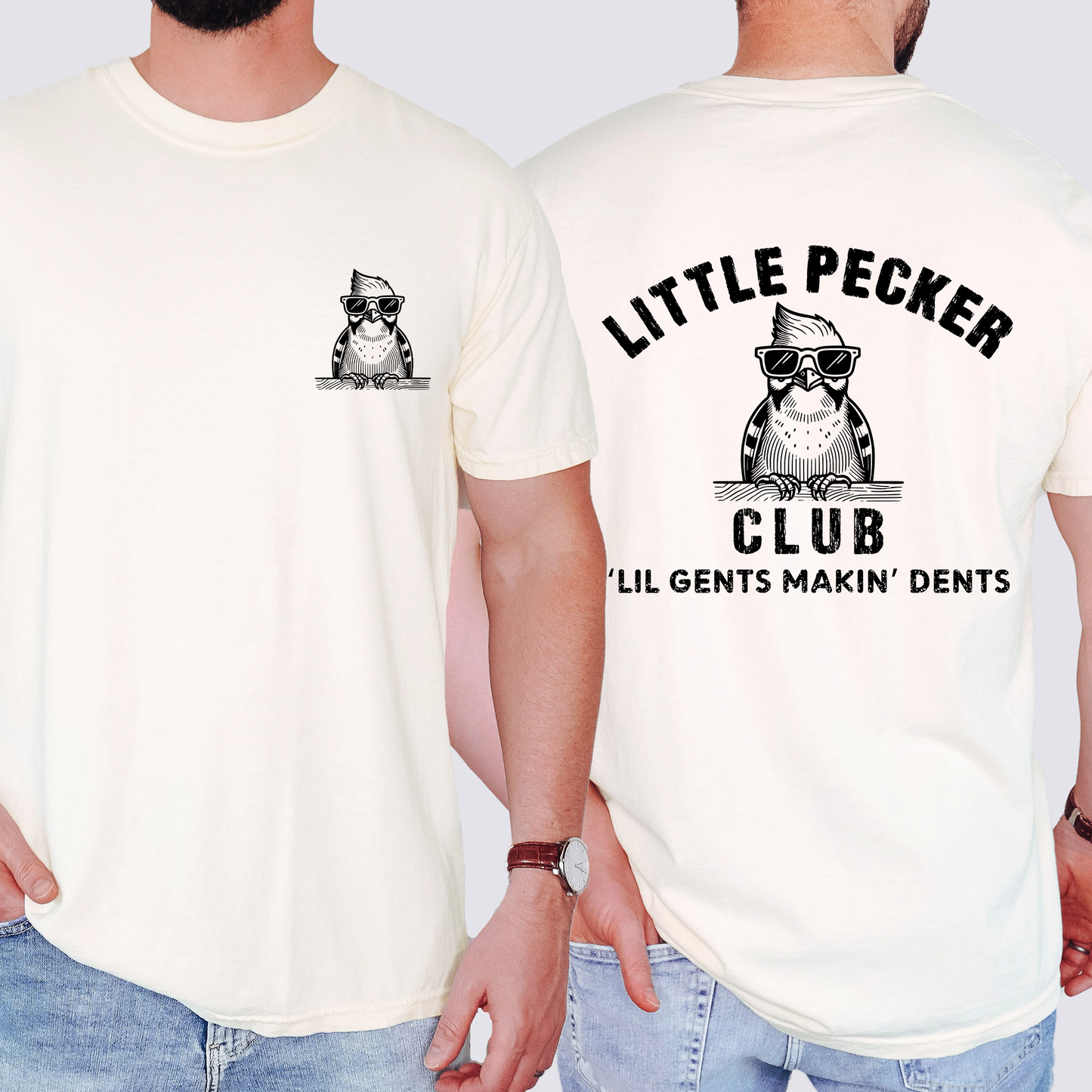 Little Pecker Club, Funny, Dad, Father's Day, Husband, Guy Gift, Comfort Colors T-Shirt