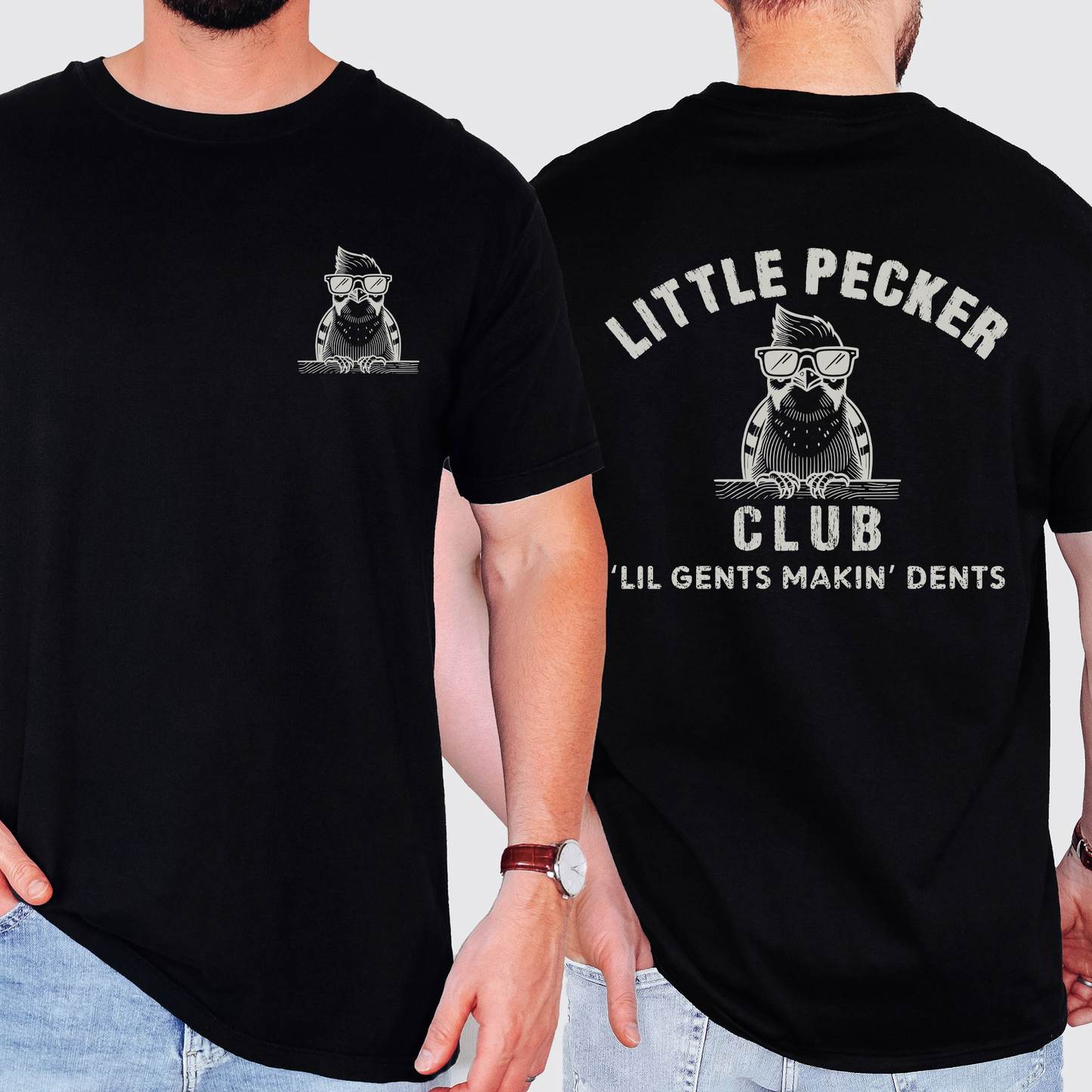 Little Pecker Club, Funny, Dad, Father's Day, Husband, Guy Gift, Comfort Colors T-Shirt