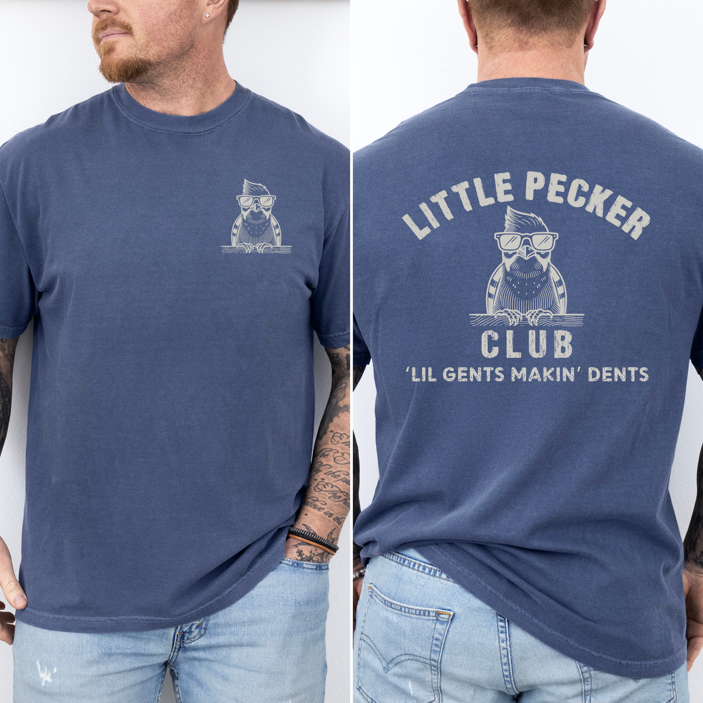 Little Pecker Club, Funny, Dad, Father's Day, Husband, Guy Gift, Comfort Colors T-Shirt