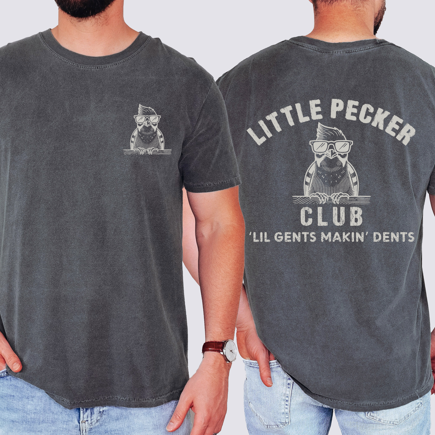 Little Pecker Club, Funny, Dad, Father's Day, Husband, Guy Gift, Comfort Colors T-Shirt