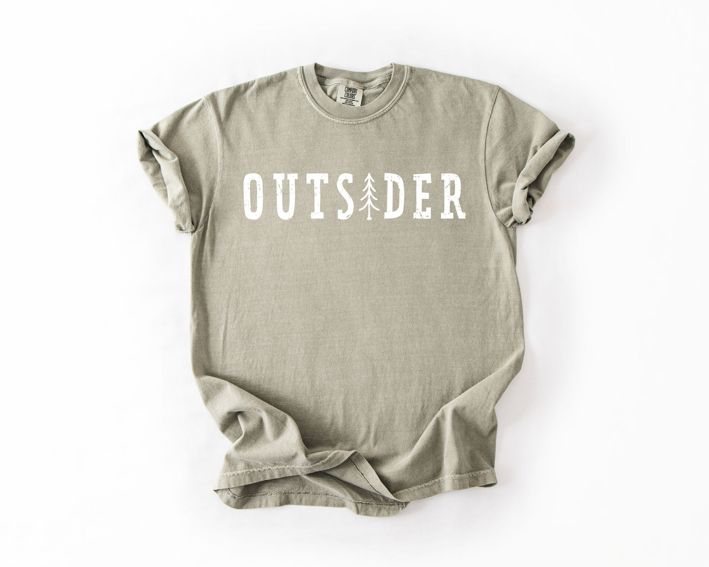 Outsider, Adventure, Boat, Lake Life, Camping, Outdoor, Nature, Travel, Comfort Colors T-Shirt