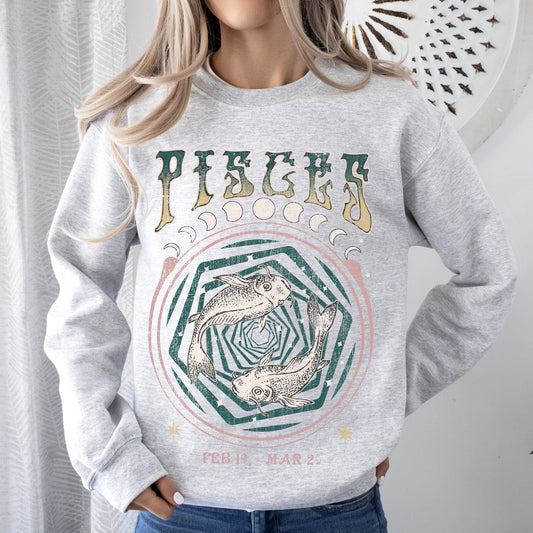 Pisces Zodiac, Astrology, Horoscope Sweatshirt