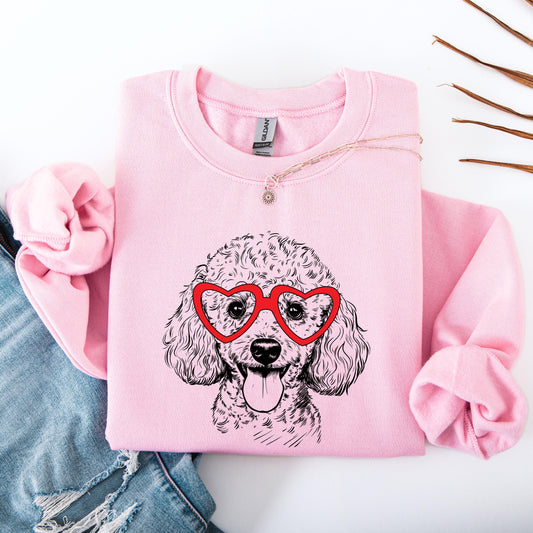Poodle, Dog Lover Apparel, Pet, Dog Breed, Cute Sweatshirt