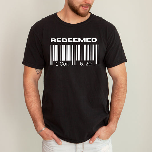 Redeemed, Faith, Christian, Jesus, Gospel, Religious Tshirt Comfort Colors T-Shirt