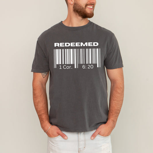 Redeemed, Faith, Christian, Jesus, Gospel, Religious Tshirt Comfort Colors T-Shirt