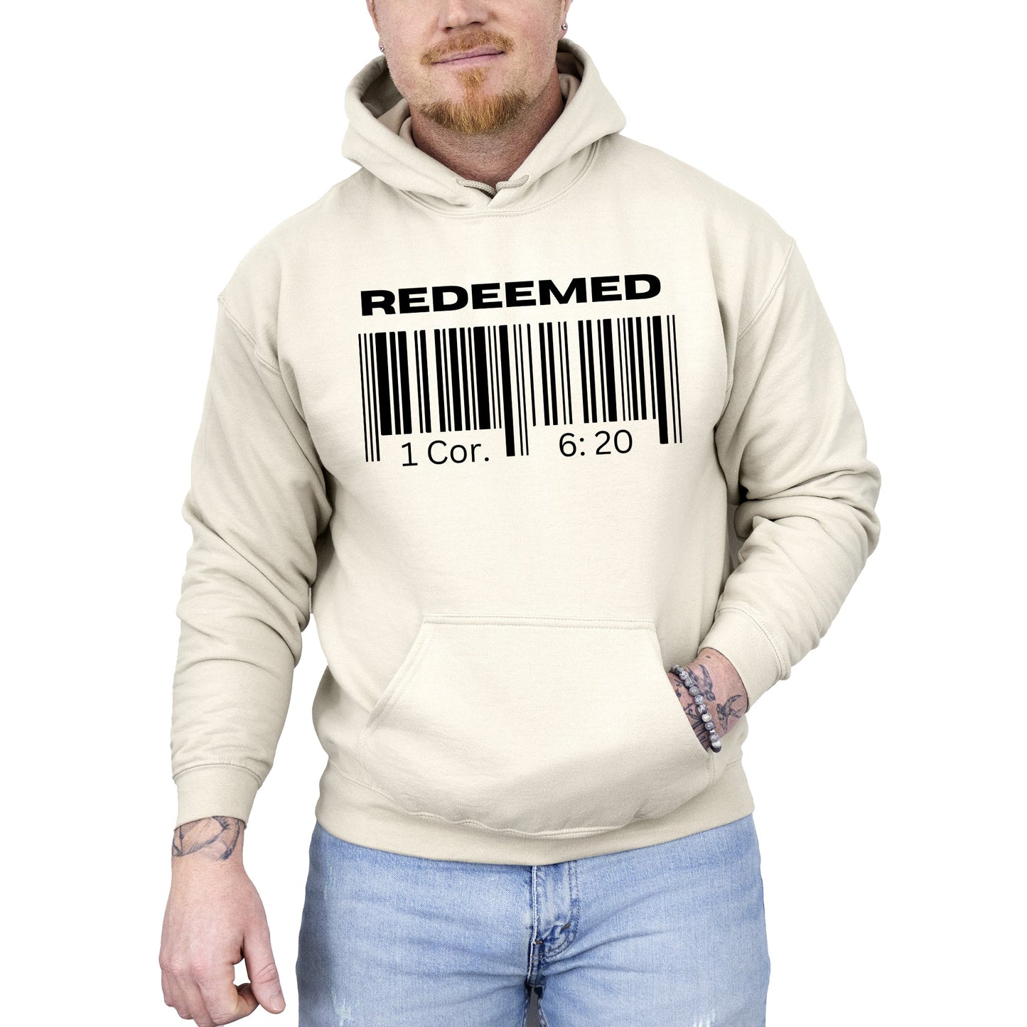 Redeemed, Faith, Christian, Jesus, Gospel, Religious Hoodie, Hooded Sweatshirt