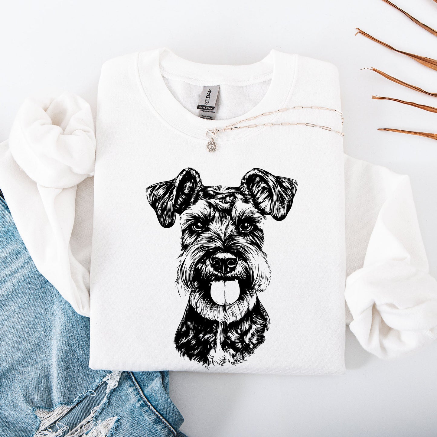Schnauzer, Dog Lover Apparel, Pet, Dog Breed, Cute Sweatshirt