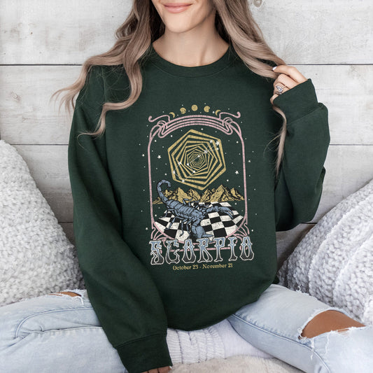 Scorpio Zodiac, Astrology, Horoscope Sweatshirt
