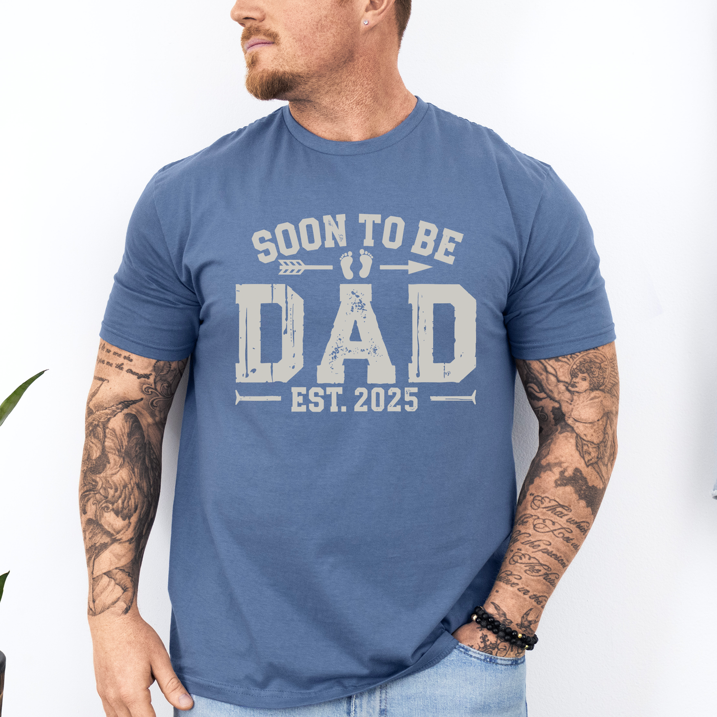 Soon To Be Dad, Father's Day, Husband, Guy Gift, Fiance, Brother, Soft Style T-Shirt