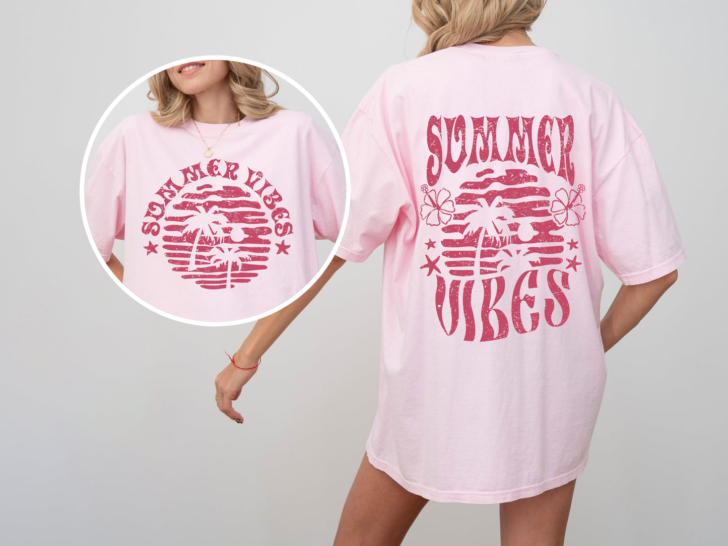 Summer Vibes, Beach Fun, Palm Tree, Hot Girl Summer, Tshirt Comfort Colors T-Shirt