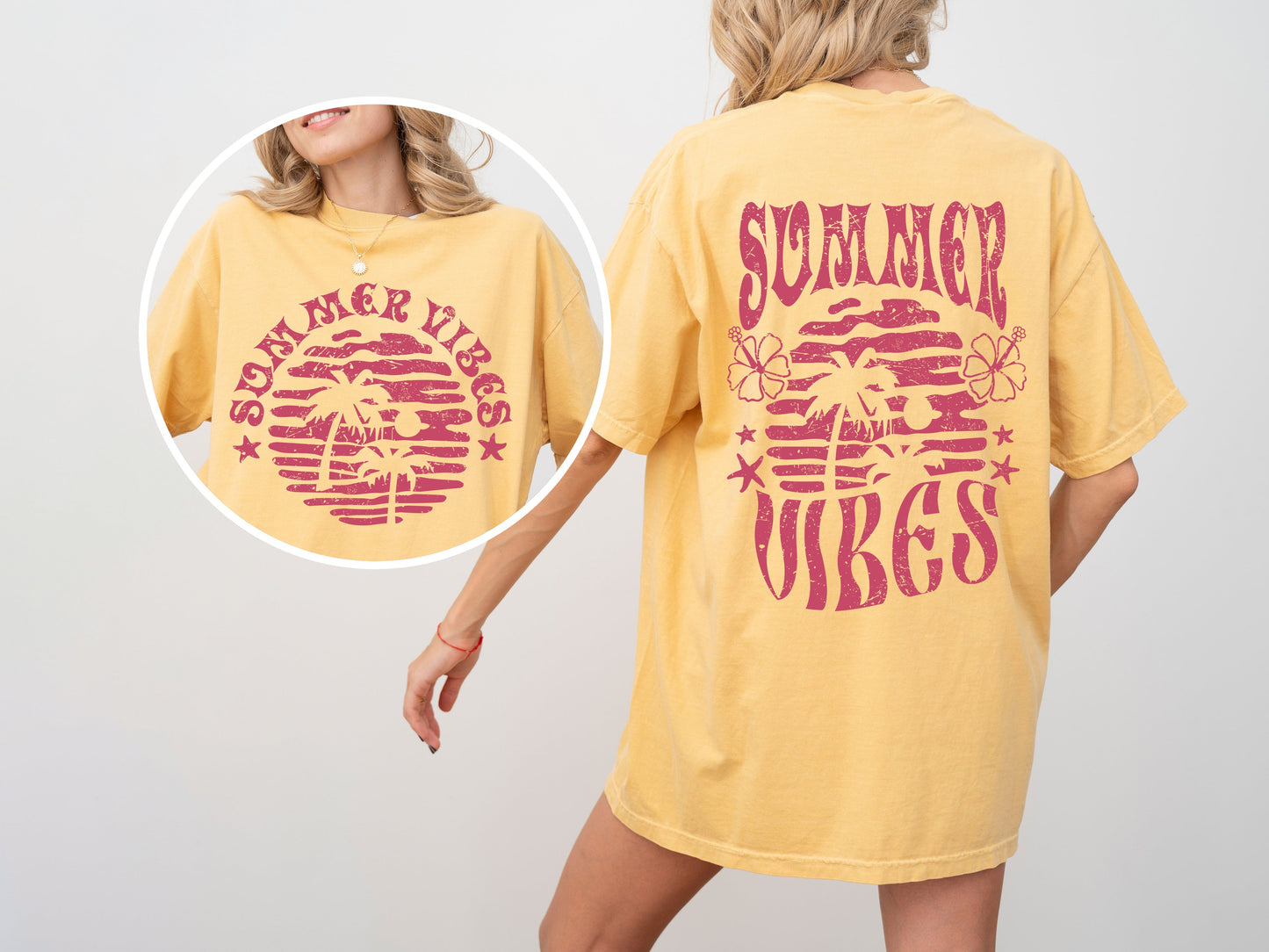 Summer Vibes, Beach Fun, Palm Tree, Hot Girl Summer, Tshirt Comfort Colors T-Shirt