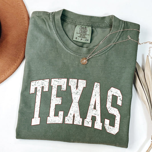 Texas, Football, Sports, Game Day, Big Game, Touchdown, Tailgate Party, University, College, State Tshirt Comfort Colors T-Shirt