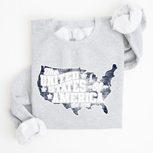 United States of America, Patriotic, 4th of July Sweatshirt