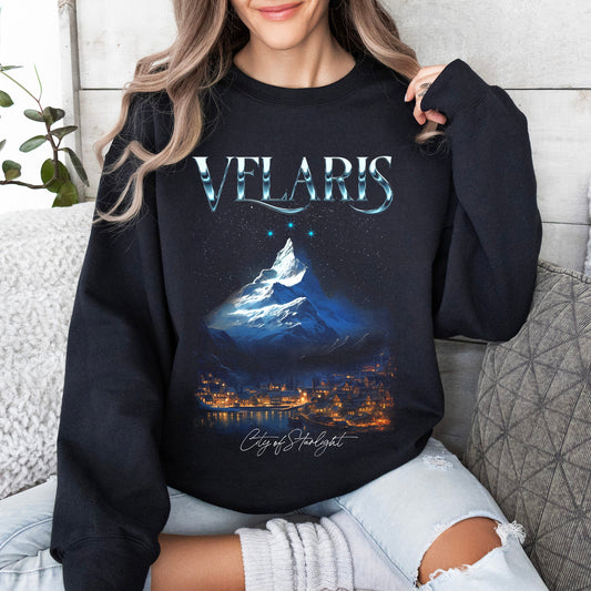 Velaris, ACOTAR Original Designer, Night Court Shirt, City Of Starlight, Sarah J Mass House of Wind, Prythian, A Court Of Thorns Sweatshirt