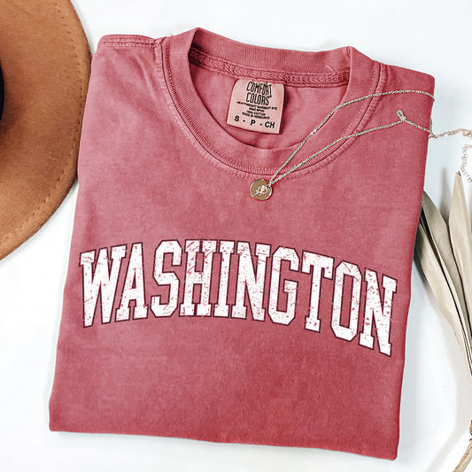 Washington, Football, Sports, Game Day, Big Game, Touchdown, Tailgate Party, University, College, State Tshirt Comfort Colors T-Shirt