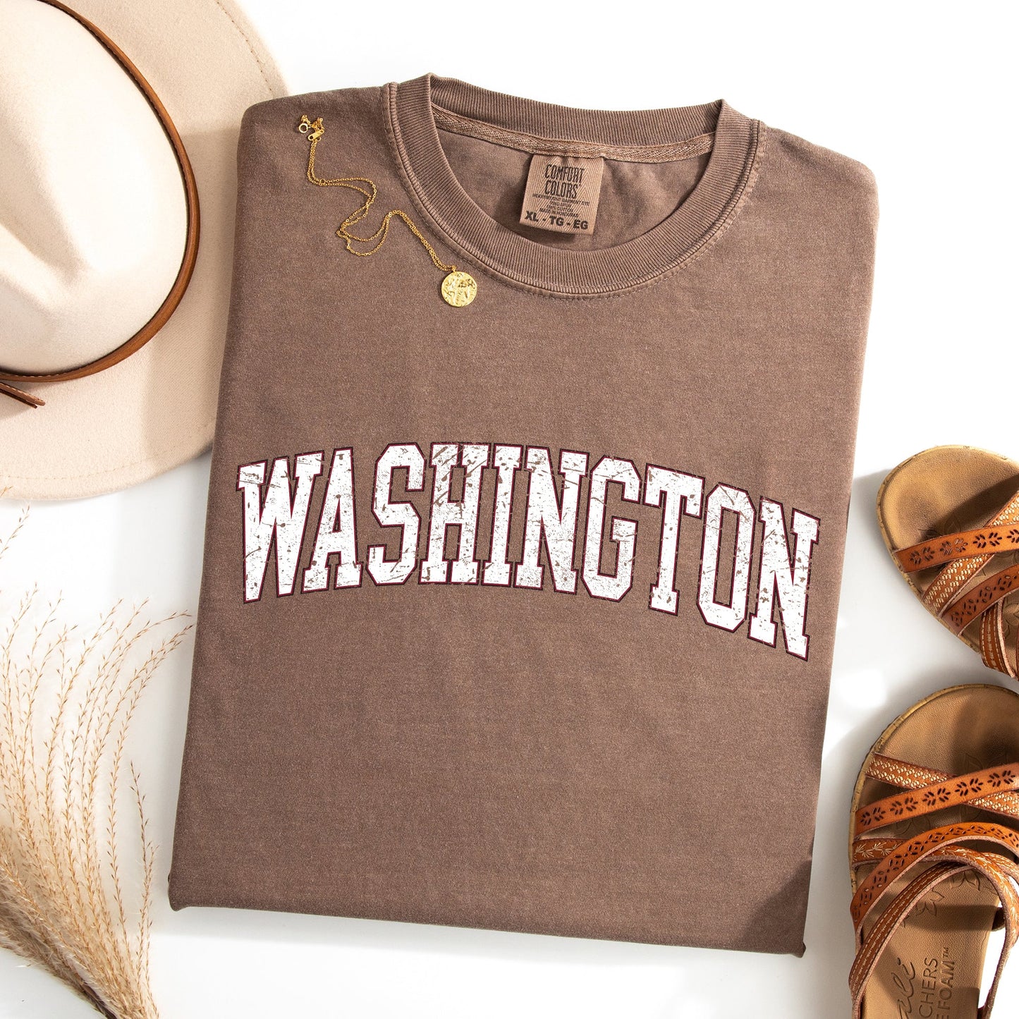 Washington, Football, Sports, Game Day, Big Game, Touchdown, Tailgate Party, University, College, State Tshirt Comfort Colors T-Shirt