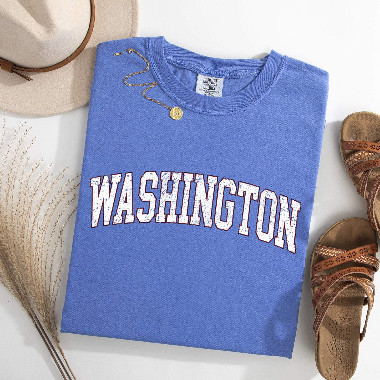 Washington, Football, Sports, Game Day, Big Game, Touchdown, Tailgate Party, University, College, State Tshirt Comfort Colors T-Shirt