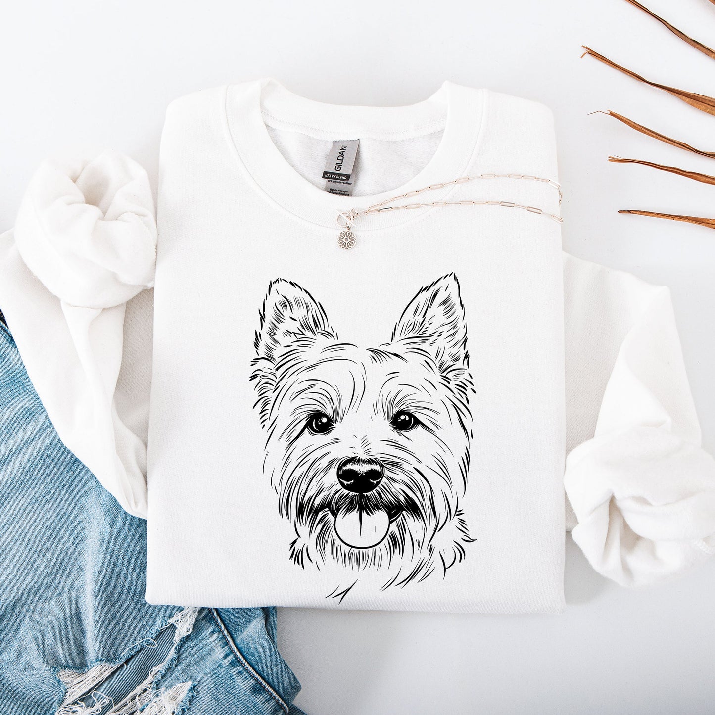 Westie, West Highland White Terrier, Dog Lover Apparel, Pet, Dog Breed, Cute Sweatshirt