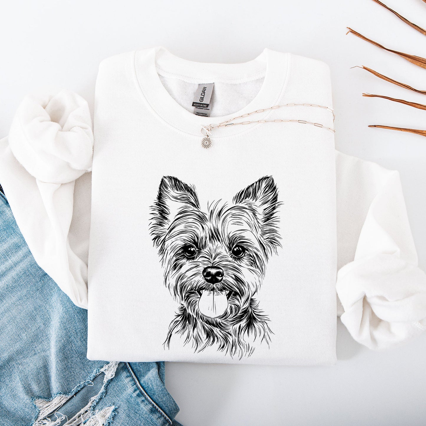 Yorkie, Yorkshire Terrier, Dog Lover Apparel, Pet, Dog Breed, Cute Sweatshirt