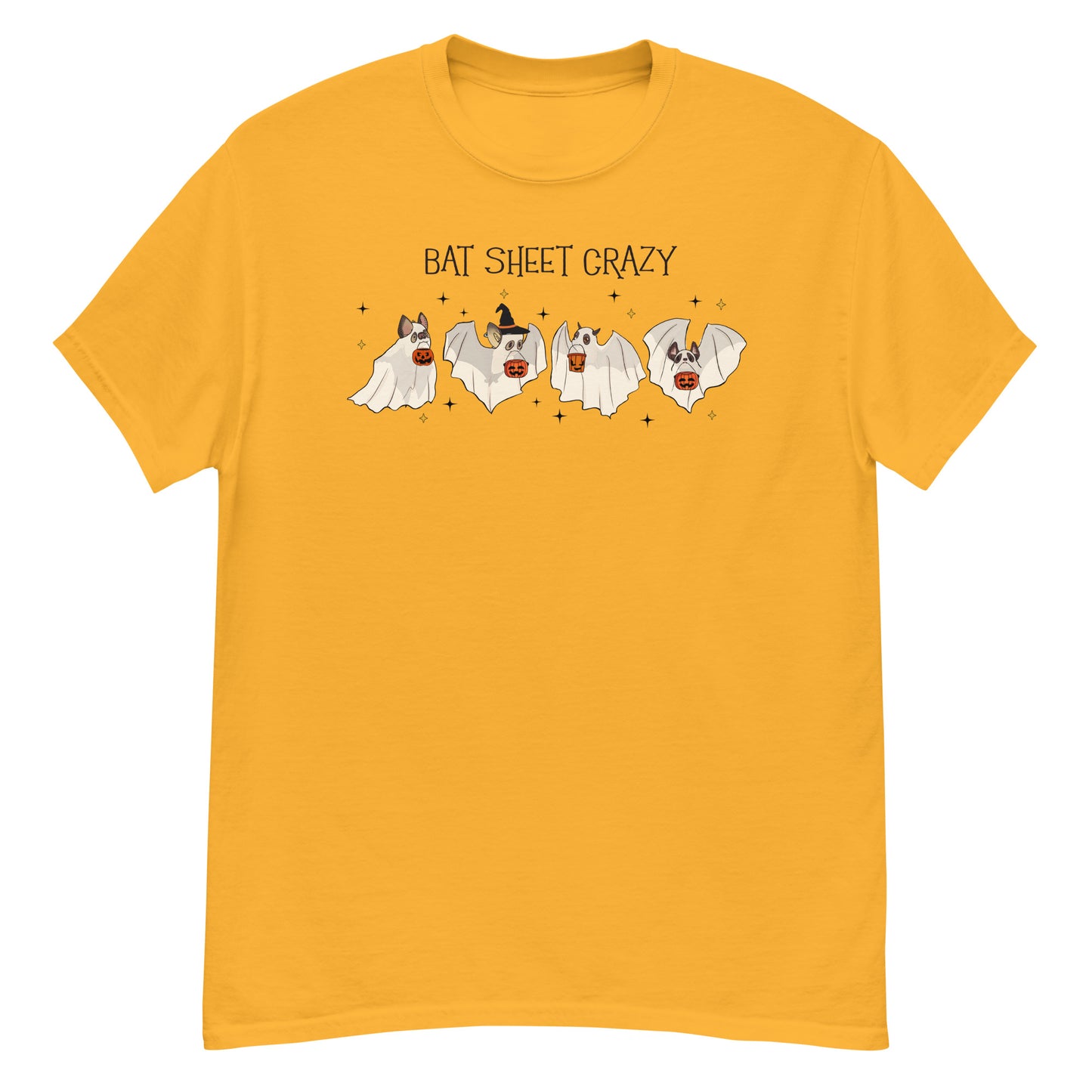 Bat Sheet Crazy | Gildan Softstyle Unisex Tee